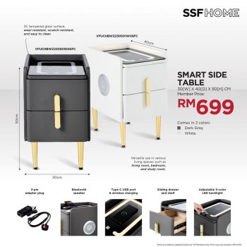 SSFHOME-Smart-Side-Table-Promo-2-350x350 - Furniture Home & Garden & Tools Home Decor Johor Kedah Kelantan Kuala Lumpur Melaka Negeri Sembilan Pahang Penang Perak Perlis Promotions & Freebies Putrajaya Sabah Sarawak Selangor Terengganu 