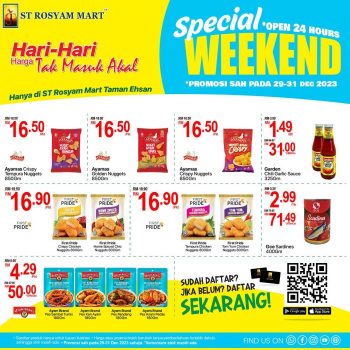 ST-Rosyam-Mart-Taman-Ehsan-Weekend-Promotion-1-1-350x350 - Kuala Lumpur Promotions & Freebies Selangor Supermarket & Hypermarket 