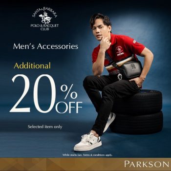 Santa-Barbara-Polo-and-Racquet-Club-Promo-at-Parksons-350x350 - Apparels Fashion Accessories Fashion Lifestyle & Department Store Johor Kedah Kelantan Kuala Lumpur Melaka Negeri Sembilan Pahang Penang Perak Perlis Promotions & Freebies Putrajaya Sabah Sarawak Selangor Terengganu 