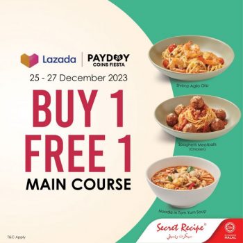 Secret-Recipe-Lazada-December-Payday-Sale-350x350 - Food , Restaurant & Pub Johor Kedah Kelantan Kuala Lumpur Malaysia Sales Melaka Negeri Sembilan Pahang Penang Perak Perlis Putrajaya Sabah Sarawak Selangor Terengganu 