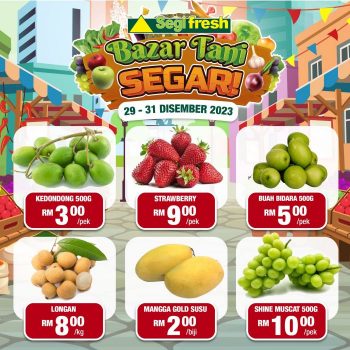 Segi-Fresh-Bazar-Tani-Segar-Promotion-1-1-350x350 - Johor Kedah Kelantan Kuala Lumpur Melaka Negeri Sembilan Pahang Penang Perak Perlis Promotions & Freebies Putrajaya Sabah Sarawak Selangor Supermarket & Hypermarket Terengganu 