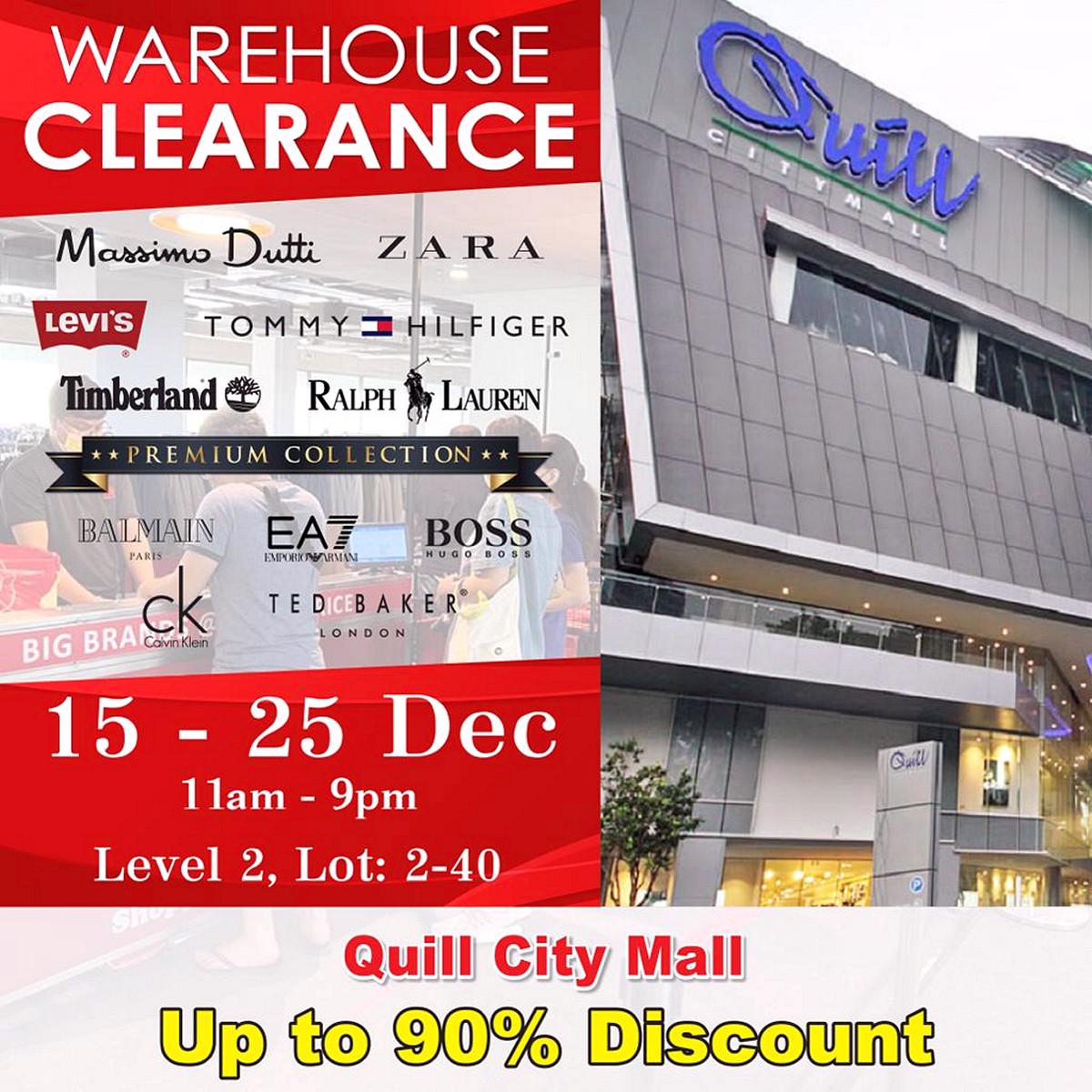 Shoppers-Hub-Christmas-Warehouse-Sale-2023-Quill-City-Mall-Clearance-Gift-Premium-Fashion-Branded - Apparels Bags Fashion Accessories Fashion Lifestyle & Department Store Footwear Handbags Kuala Lumpur Selangor Sportswear Wallets Warehouse Sale & Clearance in Malaysia 