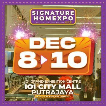 Signature-Home-Expo-Year-End-Sale-1-350x350 - Beddings Electronics & Computers Furniture Home & Garden & Tools Home Appliances Home Decor Kitchen Appliances Malaysia Sales Putrajaya 