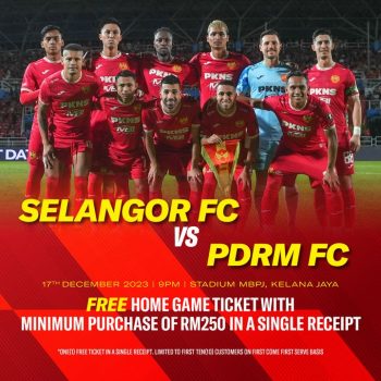 Sports-Direct-Free-Match-Ticket-Selangor-FC-vs-Kuala-Lumpur-City-FC-350x350 - Apparels Fashion Accessories Fashion Lifestyle & Department Store Footwear Promotions & Freebies Selangor Sportswear 