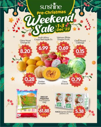 Sunshine-Pre-Christmas-Weekend-Promotion-350x437 1-3 Dec 2023: Sunshine Pre-Christmas Weekend Promotion