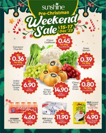 Sunshine-Pre-Christmas-Weekend-Promotion-6-350x437 - Penang Promotions & Freebies Supermarket & Hypermarket 