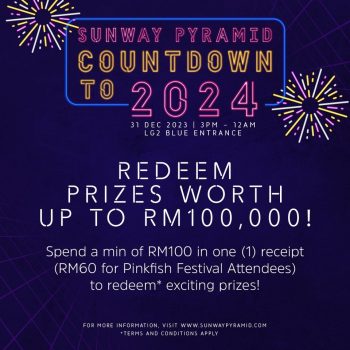 Sunway-Pyramid-Countdown-To-2024-Fiesta-1-350x350 - Events & Fairs Selangor Shopping Malls 