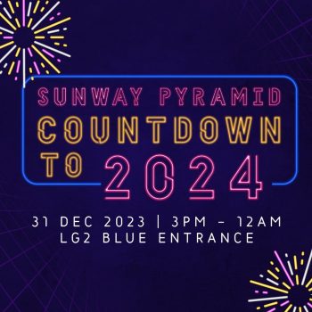 Sunway-Pyramid-Countdown-To-2024-Fiesta-350x350 - Events & Fairs Selangor Shopping Malls 