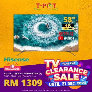 T-Pot-TV-Year-End-Clearance-Sale-15-1-350x350 - Electronics & Computers Home Appliances Selangor Warehouse Sale & Clearance in Malaysia 