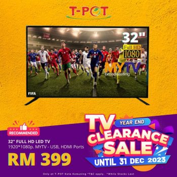 T-Pot-TV-Year-End-Clearance-Sale-2-1-350x350 - Electronics & Computers Home Appliances Selangor Warehouse Sale & Clearance in Malaysia 