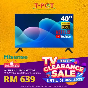 T-Pot-TV-Year-End-Clearance-Sale-5-1-350x350 - Electronics & Computers Home Appliances Selangor Warehouse Sale & Clearance in Malaysia 
