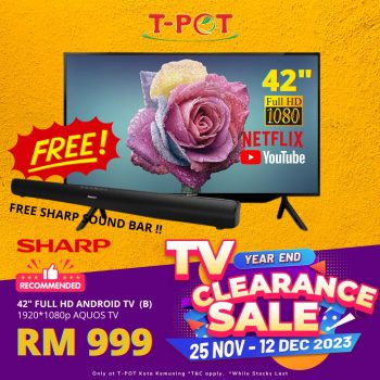 T-Pot-TV-Year-End-Clearance-Sale-8-350x350 - Electronics & Computers Home Appliances Selangor Warehouse Sale & Clearance in Malaysia 