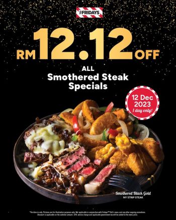 TGI-Fridays-12.12-Sale-350x438 - Food , Restaurant & Pub Johor Kedah Kelantan Kuala Lumpur Malaysia Sales Melaka Negeri Sembilan Pahang Penang Perak Perlis Putrajaya Sabah Sarawak Selangor Terengganu 