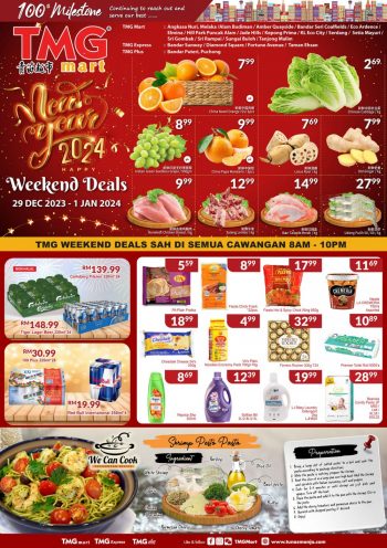TMG-Mart-New-Year-2024-Weekend-Promotion-at-Klang-Valley-Tanjong-Malim-350x496 - Promotions & Freebies Selangor Supermarket & Hypermarket 