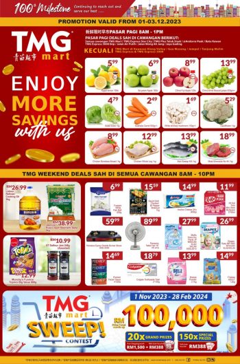 TMG-Mart-Weekend-Promotion-350x529 - Johor Kedah Kelantan Kuala Lumpur Melaka Negeri Sembilan Pahang Penang Perak Perlis Promotions & Freebies Putrajaya Sabah Sarawak Selangor Supermarket & Hypermarket Terengganu 