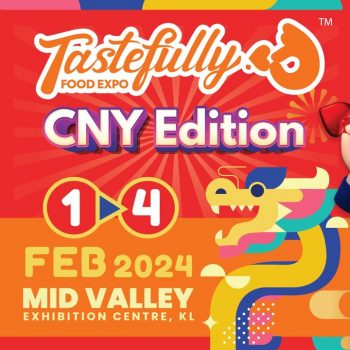 Tastefully-Food-Expo-CNY-Edition-2024-at-Mid-Valley-350x350 - Beverages Events & Fairs Food , Restaurant & Pub Kuala Lumpur Selangor 