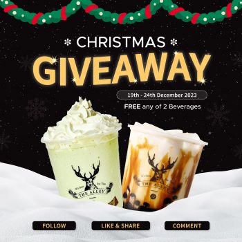 The-Alley-Christmas-Giveaway-350x350 - Beverages Events & Fairs Food , Restaurant & Pub Johor Kedah Kelantan Kuala Lumpur Melaka Negeri Sembilan Online Store Pahang Penang Perak Perlis Putrajaya Sabah Sarawak Selangor Terengganu 