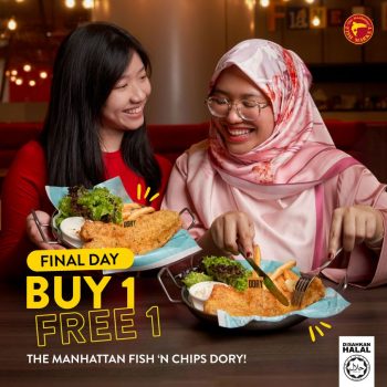 The-Manhattan-FISH-MARKET-Chips-Dory-Buy-1-Free-1-Promo-350x350 - Beverages Food , Restaurant & Pub Johor Kedah Kelantan Kuala Lumpur Melaka Negeri Sembilan Pahang Penang Perak Perlis Promotions & Freebies Putrajaya Sabah Sarawak Selangor Terengganu 