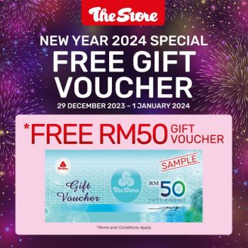 The-Store-New-Year-2024-Free-Gift-Voucher-Promotion-350x350 - Johor Kedah Kelantan Kuala Lumpur Melaka Negeri Sembilan Pahang Penang Perak Perlis Promotions & Freebies Putrajaya Sabah Sarawak Selangor Supermarket & Hypermarket Terengganu 