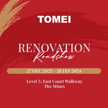 Tomei-Renovation-Roadshow-Sale-at-The-Mines-350x350 - Gifts , Souvenir & Jewellery Jewels Selangor Warehouse Sale & Clearance in Malaysia 