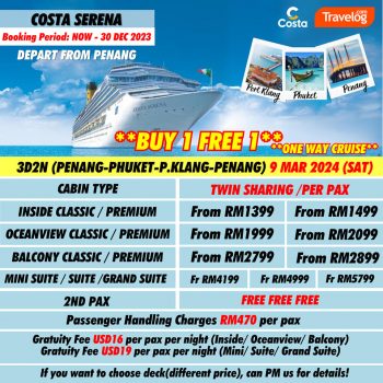 Travelog-Special-Deal-12-350x350 - Johor Kedah Kelantan Kuala Lumpur Melaka Negeri Sembilan Online Store Pahang Penang Perak Perlis Promotions & Freebies Putrajaya Sabah Sarawak Selangor Sports,Leisure & Travel Terengganu Travel Packages 