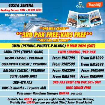Travelog-Special-Deal-13-350x350 - Johor Kedah Kelantan Kuala Lumpur Melaka Negeri Sembilan Online Store Pahang Penang Perak Perlis Promotions & Freebies Putrajaya Sabah Sarawak Selangor Sports,Leisure & Travel Terengganu Travel Packages 
