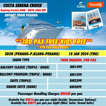 Travelog-Special-Deal-3-350x350 - Johor Kedah Kelantan Kuala Lumpur Melaka Negeri Sembilan Online Store Pahang Penang Perak Perlis Promotions & Freebies Putrajaya Sabah Sarawak Selangor Sports,Leisure & Travel Terengganu Travel Packages 
