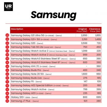 Urban-Republic-Warehouse-Clearance-Sale-2-350x350 - Electronics & Computers IT Gadgets Accessories Mobile Phone Penang Tablets Warehouse Sale & Clearance in Malaysia 