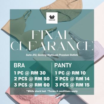 Wacoal-Factory-Outlet-Special-Sale-at-Genting-Highlands-Premium-Outlets-350x350 - Fashion Lifestyle & Department Store Lingerie Pahang Underwear Warehouse Sale & Clearance in Malaysia 
