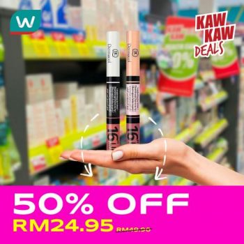 Watsons-Cosmetics-50-OFF-Promotion-10-350x350 - Beauty & Health Cosmetics Johor Kedah Kelantan Kuala Lumpur Melaka Negeri Sembilan Online Store Pahang Penang Perak Perlis Promotions & Freebies Putrajaya Sabah Sarawak Selangor Terengganu 