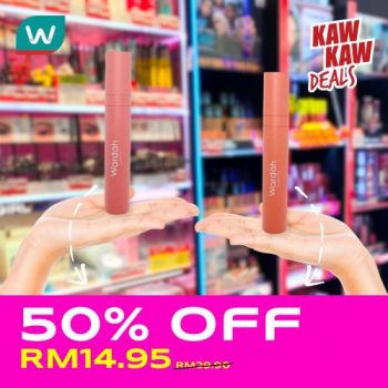 Watsons-Cosmetics-50-OFF-Promotion-11-350x350 - Beauty & Health Cosmetics Johor Kedah Kelantan Kuala Lumpur Melaka Negeri Sembilan Online Store Pahang Penang Perak Perlis Promotions & Freebies Putrajaya Sabah Sarawak Selangor Terengganu 