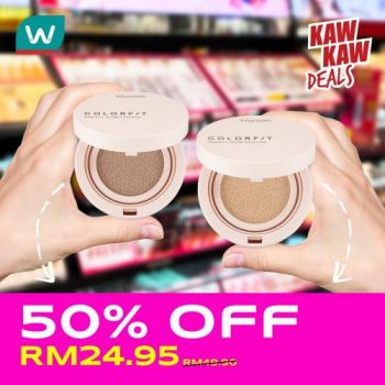 Watsons-Cosmetics-50-OFF-Promotion-4-350x350 - Beauty & Health Cosmetics Johor Kedah Kelantan Kuala Lumpur Melaka Negeri Sembilan Online Store Pahang Penang Perak Perlis Promotions & Freebies Putrajaya Sabah Sarawak Selangor Terengganu 