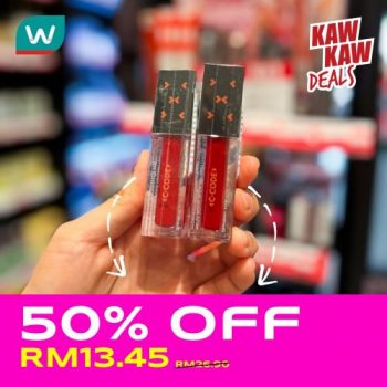 Watsons-Cosmetics-50-OFF-Promotion-5-350x350 - Beauty & Health Cosmetics Johor Kedah Kelantan Kuala Lumpur Melaka Negeri Sembilan Online Store Pahang Penang Perak Perlis Promotions & Freebies Putrajaya Sabah Sarawak Selangor Terengganu 