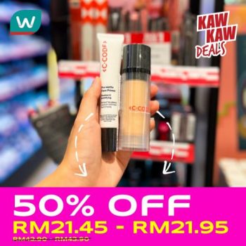 Watsons-Cosmetics-50-OFF-Promotion-8-350x350 - Beauty & Health Cosmetics Johor Kedah Kelantan Kuala Lumpur Melaka Negeri Sembilan Online Store Pahang Penang Perak Perlis Promotions & Freebies Putrajaya Sabah Sarawak Selangor Terengganu 