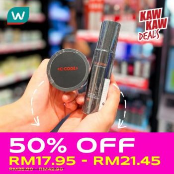 Watsons-Cosmetics-50-OFF-Promotion-9-350x350 - Beauty & Health Cosmetics Johor Kedah Kelantan Kuala Lumpur Melaka Negeri Sembilan Online Store Pahang Penang Perak Perlis Promotions & Freebies Putrajaya Sabah Sarawak Selangor Terengganu 