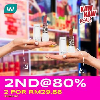 Watsons-Cosmetics-Promotion-13-1-350x350 - Beauty & Health Cosmetics Johor Kedah Kelantan Kuala Lumpur Melaka Negeri Sembilan Online Store Pahang Penang Perak Perlis Promotions & Freebies Putrajaya Sabah Sarawak Selangor Terengganu 