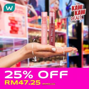 Watsons-Cosmetics-Promotion-2-1-350x350 - Beauty & Health Cosmetics Johor Kedah Kelantan Kuala Lumpur Melaka Negeri Sembilan Online Store Pahang Penang Perak Perlis Promotions & Freebies Putrajaya Sabah Sarawak Selangor Terengganu 