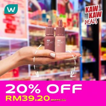 Watsons-Cosmetics-Promotion-24-1-350x350 - Beauty & Health Cosmetics Johor Kedah Kelantan Kuala Lumpur Melaka Negeri Sembilan Online Store Pahang Penang Perak Perlis Promotions & Freebies Putrajaya Sabah Sarawak Selangor Terengganu 