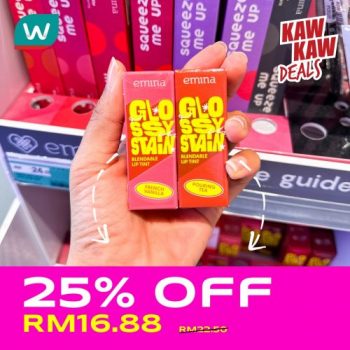Watsons-Cosmetics-Promotion-24-350x350 - Beauty & Health Cosmetics Johor Kedah Kelantan Kuala Lumpur Melaka Negeri Sembilan Online Store Pahang Penang Perak Perlis Promotions & Freebies Putrajaya Sabah Sarawak Selangor Terengganu 