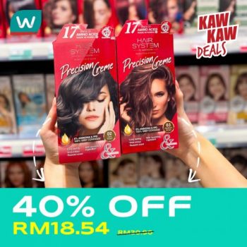 Watsons-Hair-Care-Hair-Color-40-OFF-Promotion-9-350x350 - Beauty & Health Hair Care Johor Kedah Kelantan Kuala Lumpur Melaka Negeri Sembilan Pahang Penang Perak Perlis Promotions & Freebies Putrajaya Sabah Sarawak Selangor Terengganu 