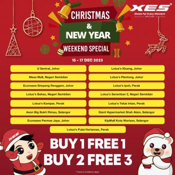 XES-Shoes-Christmas-and-New-Year-Weekend-Special-1-350x350 - Fashion Accessories Fashion Lifestyle & Department Store Footwear Johor Kedah Kelantan Kuala Lumpur Melaka Negeri Sembilan Pahang Penang Perak Perlis Promotions & Freebies Putrajaya Sabah Sarawak Selangor Terengganu 