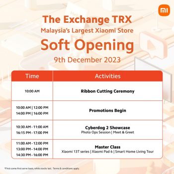 Xiaomi-Soft-Opening-at-The-Exchange-TRX-2-350x350 - Electronics & Computers IT Gadgets Accessories Kuala Lumpur Promotions & Freebies Selangor 