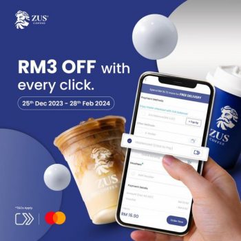 ZUS-Coffee-RM3-OFF-Promotion-pay-with-Mastercard-350x350 - Beverages Food , Restaurant & Pub Johor Kedah Kelantan Kuala Lumpur Melaka Negeri Sembilan Pahang Penang Perak Perlis Promotions & Freebies Putrajaya Sabah Sarawak Selangor Terengganu 