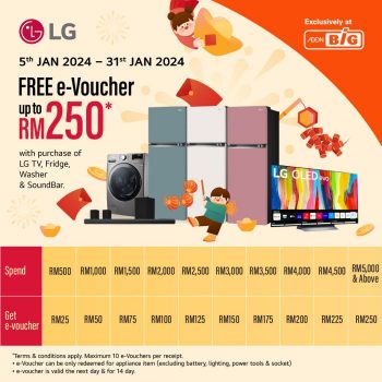 AEON-BiG-LG-CNY-Promotion-FREE-e-Voucher-Up-To-RM250-350x350 - Johor Kedah Kelantan Kuala Lumpur Melaka Negeri Sembilan Pahang Penang Perak Perlis Promotions & Freebies Putrajaya Sabah Sarawak Selangor Supermarket & Hypermarket Terengganu 