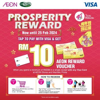 AEON-CNY-FREE-RM10-AEON-Reward-Voucher-Promotion-with-Visa-Card-350x350 - Johor Kedah Kelantan Kuala Lumpur Melaka Negeri Sembilan Pahang Penang Perak Perlis Promotions & Freebies Putrajaya Sabah Sarawak Selangor Supermarket & Hypermarket Terengganu 