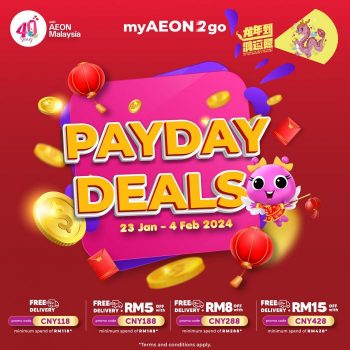 AEON-January-2024-Payday-Promotion-on-myAEON2go-350x350 - Johor Kedah Kelantan Kuala Lumpur Melaka Negeri Sembilan Online Store Pahang Penang Perak Perlis Promotions & Freebies Putrajaya Sabah Sarawak Selangor Supermarket & Hypermarket Terengganu 