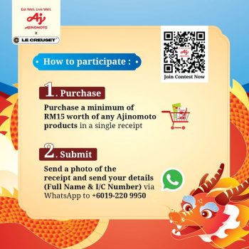 Ajinomoto-Le-Creuset-Contest-2-350x350 - Events & Fairs Home & Garden & Tools Johor Kedah Kelantan Kitchenware Kuala Lumpur Melaka Negeri Sembilan Online Store Pahang Penang Perak Perlis Putrajaya Sabah Sarawak Selangor Terengganu 