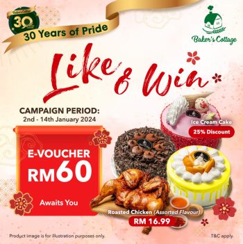 Bakers-Cottage-Like-Win-Contest-350x351 - Events & Fairs Food , Restaurant & Pub Johor Kedah Kelantan Kuala Lumpur Melaka Negeri Sembilan Online Store Pahang Penang Perak Perlis Putrajaya Sabah Sarawak Selangor Terengganu 