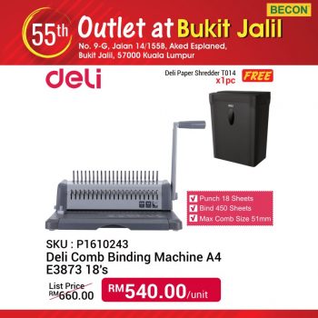 Becon-Stationery-55th-outlet-in-Bukit-Jalil-2-350x350 - Books & Magazines Kuala Lumpur Promotions & Freebies Selangor Stationery 