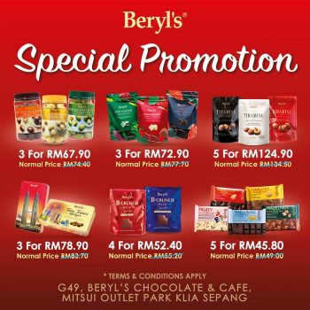 Beryls-Chocolate-January-February-Promotion-at-Mitsui-Outlet-Park-350x350 - Food , Restaurant & Pub Promotions & Freebies Selangor 